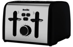 Breville Colour Notes 4 Slice Toaster - Black